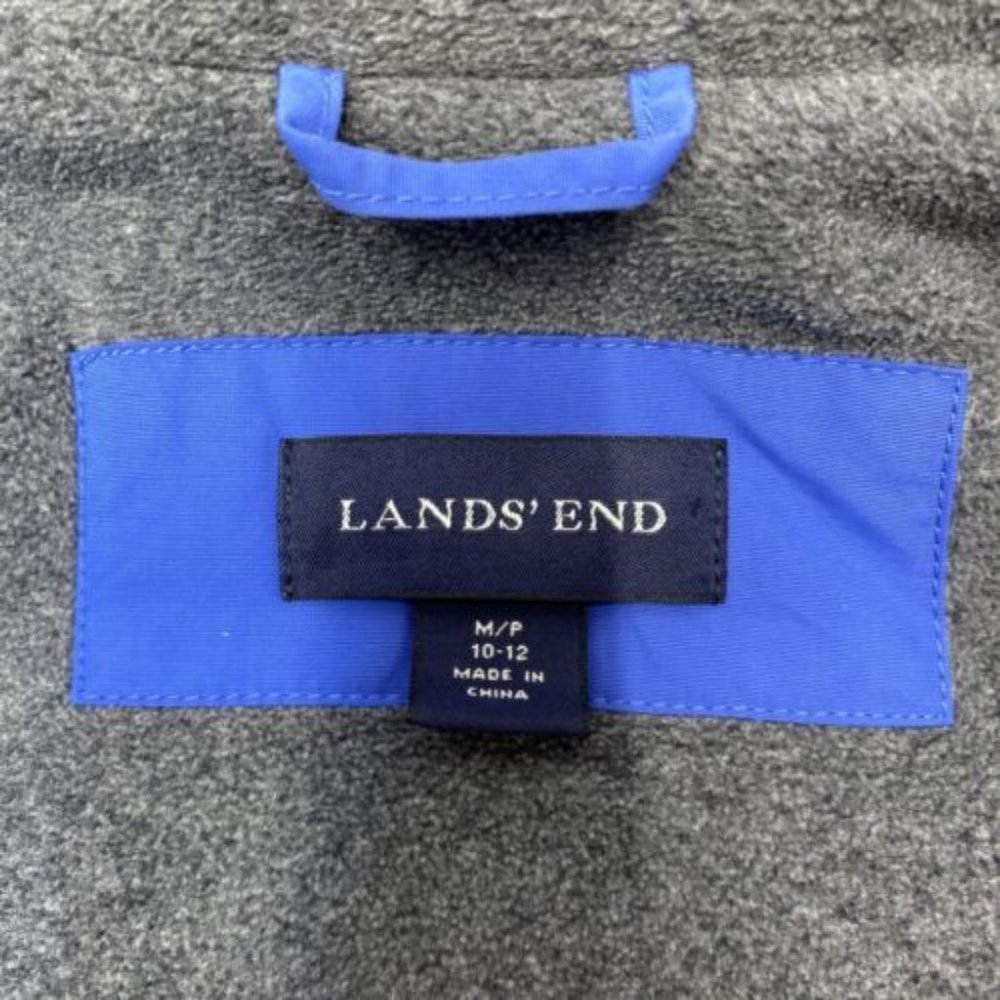 Lands End Winter Jacket Windproof Coat - image 6